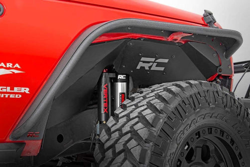 Rough Country Vertex Front Inner Fenders for 2007-2018 Jeep Wrangler JK - 1195V