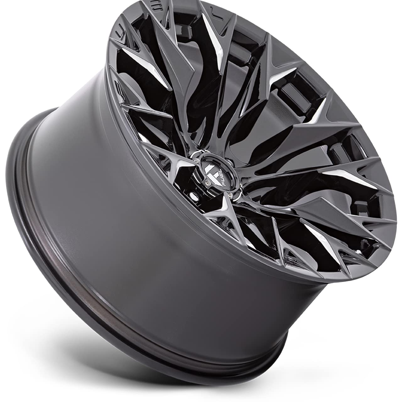FLAME FUEL OFF-ROAD 20X10 8X170 4.79-18mm GLOSS BLACK MILLED - D80320001747