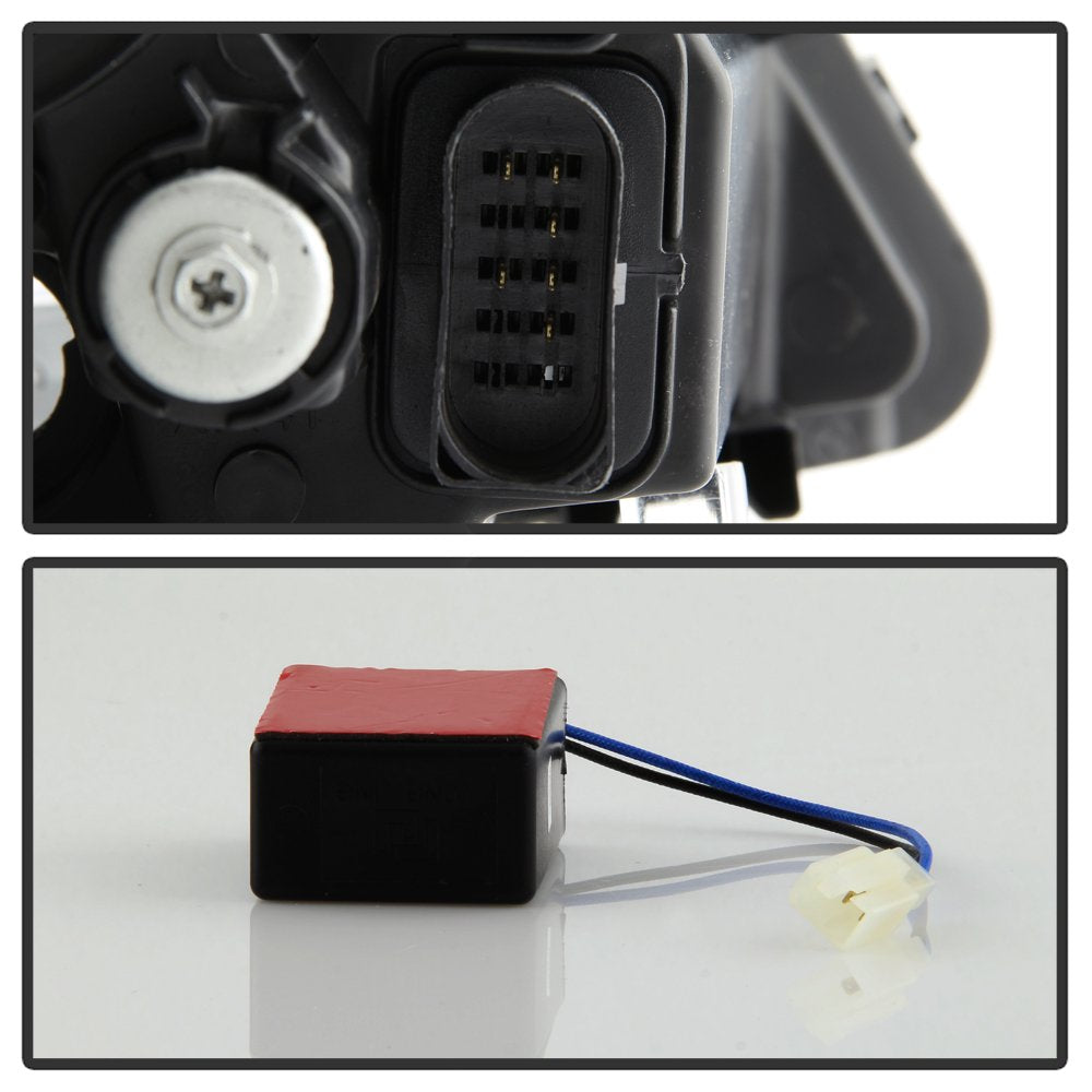 Projector Headlight Xtune PRO-JH-VJ11-DRL-BSM, 1 Pack