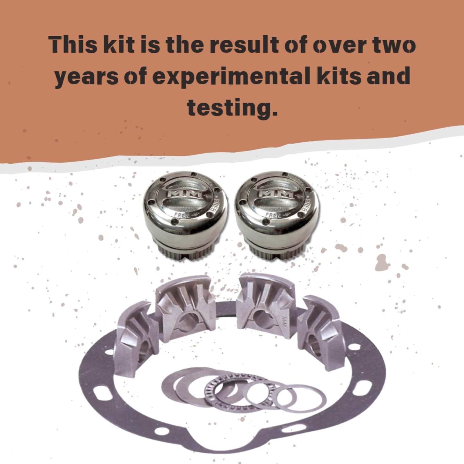 502 Mile Marker Pair of Premium Locking Hubs fits 1973 1974 K35 K3500 Pickup | Built for Durability & Reliability in Extreme Off Road Conditions | Engineered with Precision