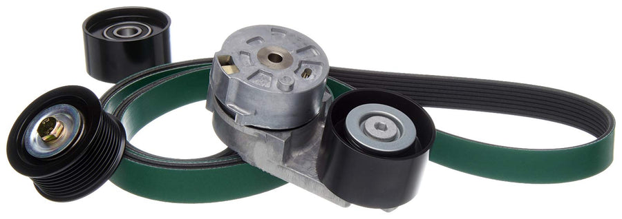 FleetRunner Gates Heavy-Duty Serpentine Belt Drive Component Kit 90K-38569HDB