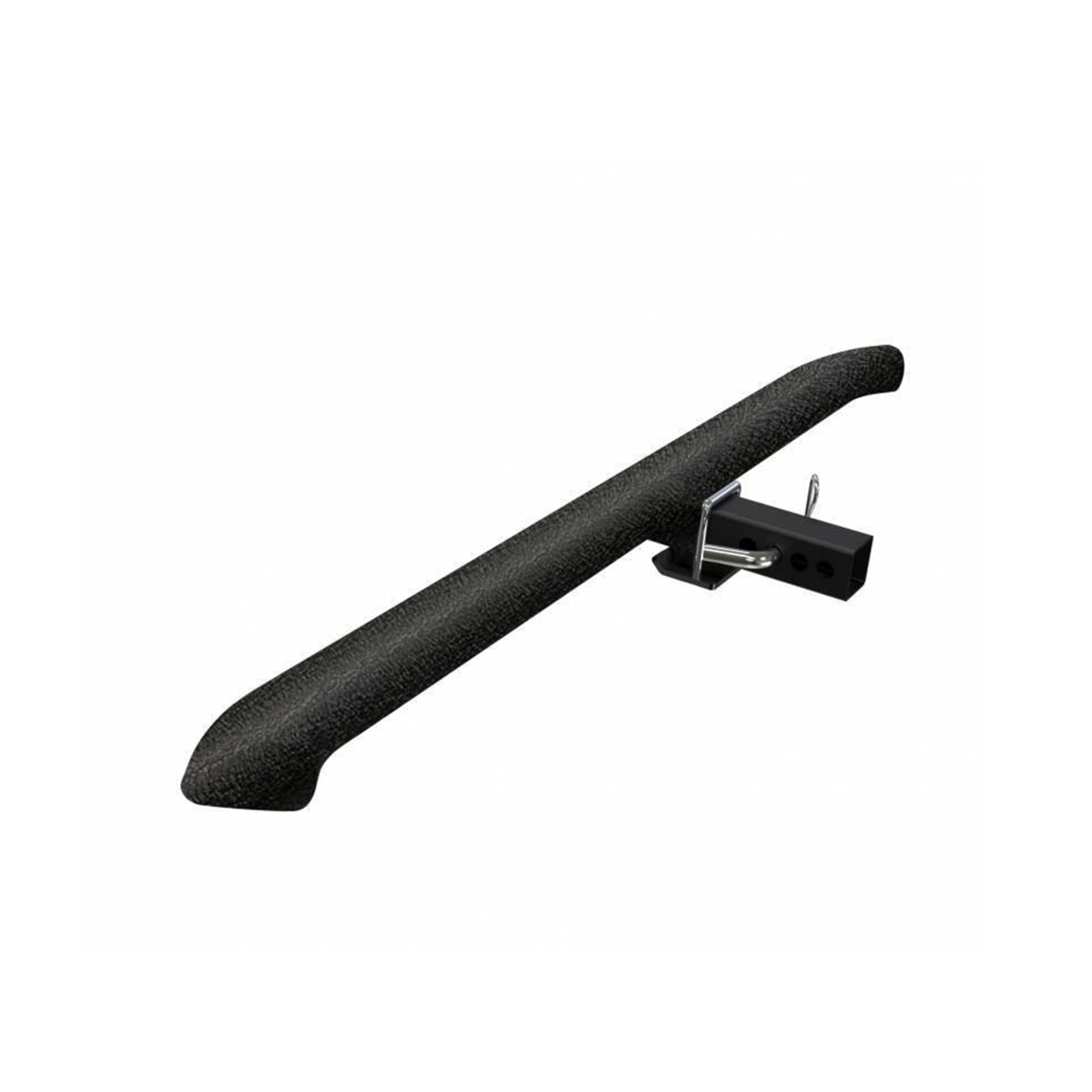 Black Horse 48" Length, 2" Inlet Black Razor Tow Hitch Step Rear Bumper Guard Protector Compatible with All Truck and SUVs Equipped with 2" Receivers Come with Hitch pin and Anti-Rattling kit -RAZ48T