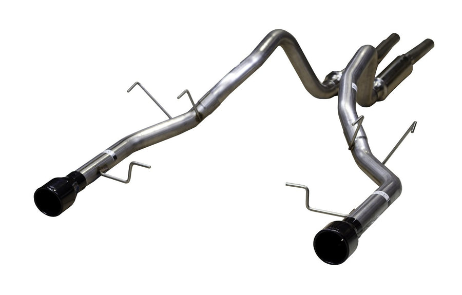 11-14 V6 Must Pypes Performance Exhaust Mid Muff Cb Blk