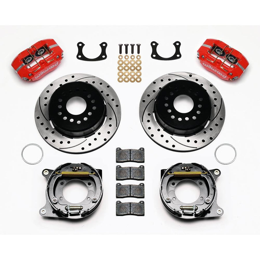 Wilwood Replacement DUST Boot KIT Compatible with/140-13207-DR - KIT,Rear,DISC/Drum,DP-DB,Big New - 2.50 Off,1PC .81 Rotor,DRILLED,RED