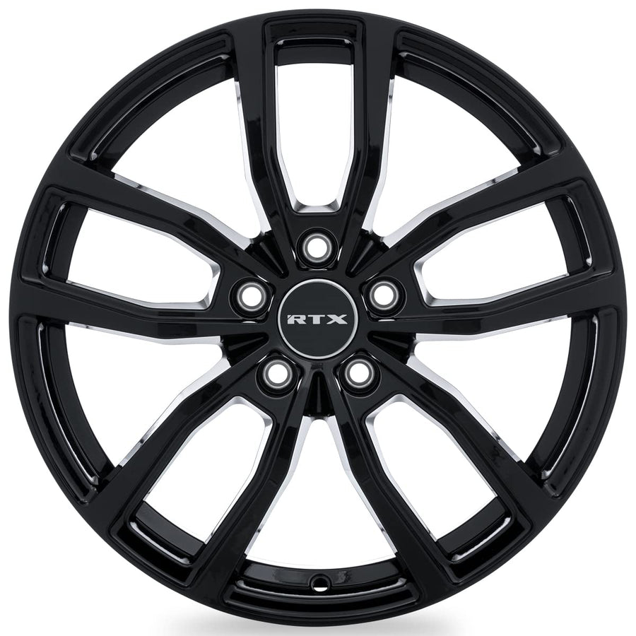 Custom RTX Wheel - 18x7.5, 38 Offset, 5x114.3 Bolt Pattern, 60.1mm Hub - Gloss Black Rim