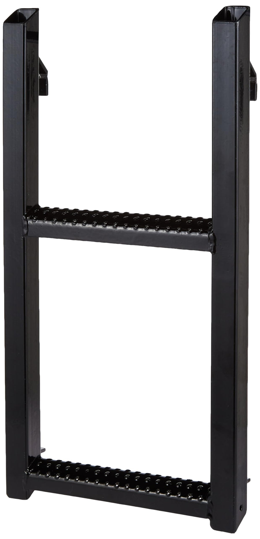 Buyers Products 2-Rung RS2 Retractable Truck Step, 17.38 x 30.25 Inch, Non-Slip Treads, 14 Inch Bolt Center, 400 lb Capacity, Stainless Steel or Black/White/Yellow Powder-Coated Finish, Easy Install