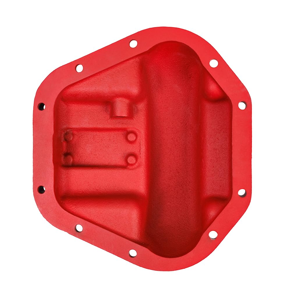 Dana 60 Currie Nodular Iron Differential Cover (Red)