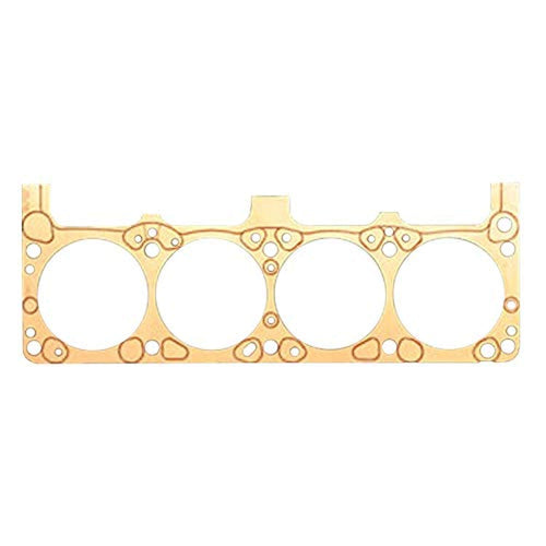 Cylinder Head Gasket, SCE Gaskets, Titan, 4.155 in Bore, 0.043 in Compression Thickness, Copper, Driver Side, Small Block Mopar, Pair