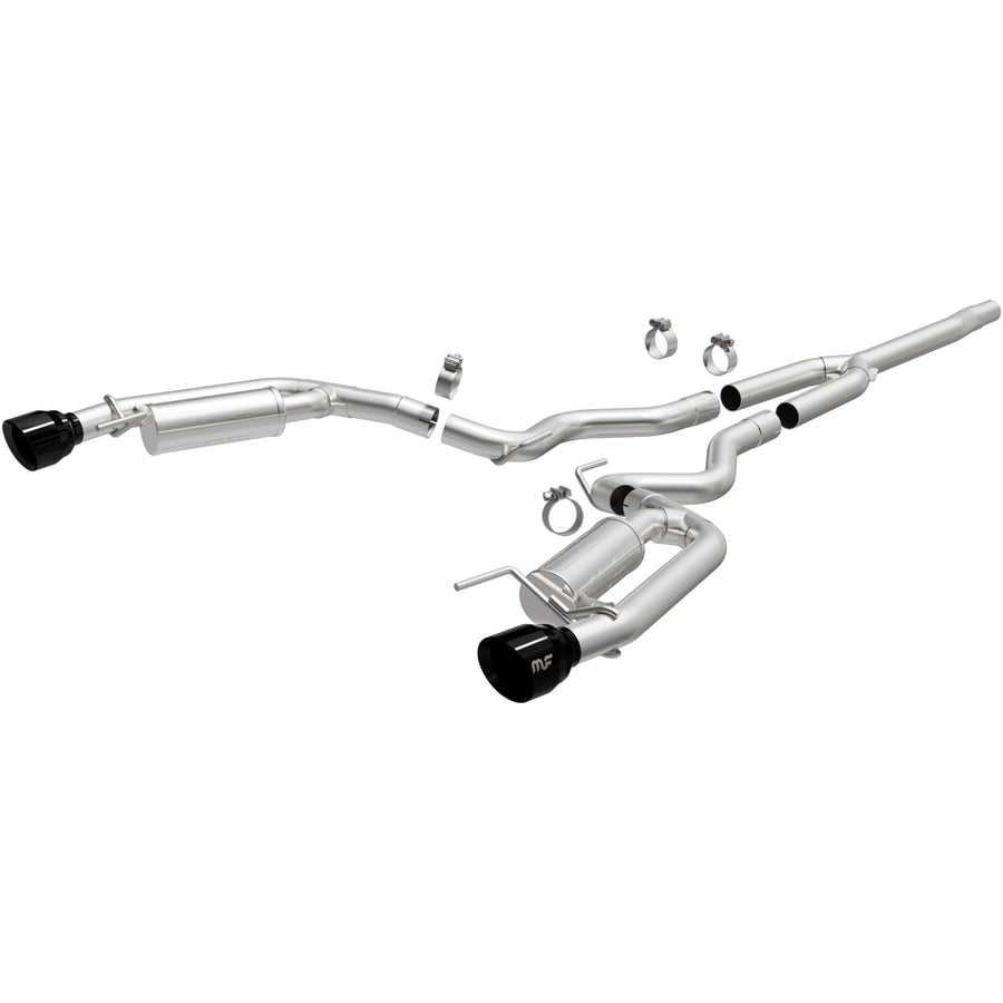 MagnaFlow Exhaust Performance System 19639: Cat-Back, Comp Series, Compatible with 2024 Ford Mustang EcoBoost 2.3L, Dual Split Rear Exit Style