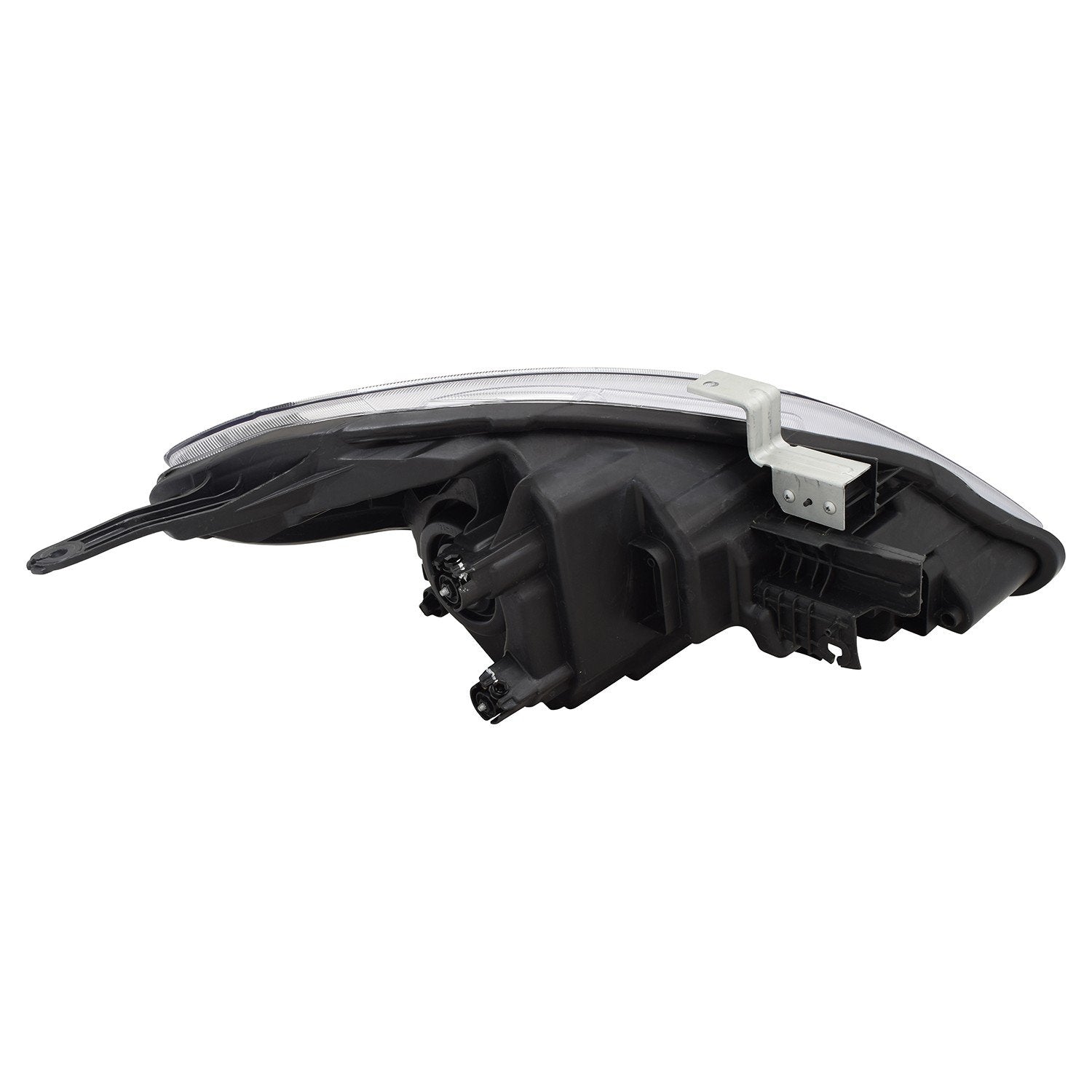 Right TYC Headlight Assembly Compatible with 2015-2019 Nissan Versa