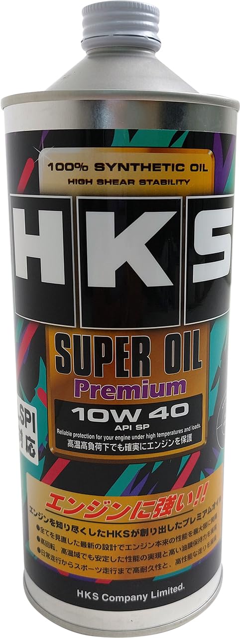 HKS Super Racing Premium Engine Motor Oil API SP 10W40 1L Universal 52001-AK141
