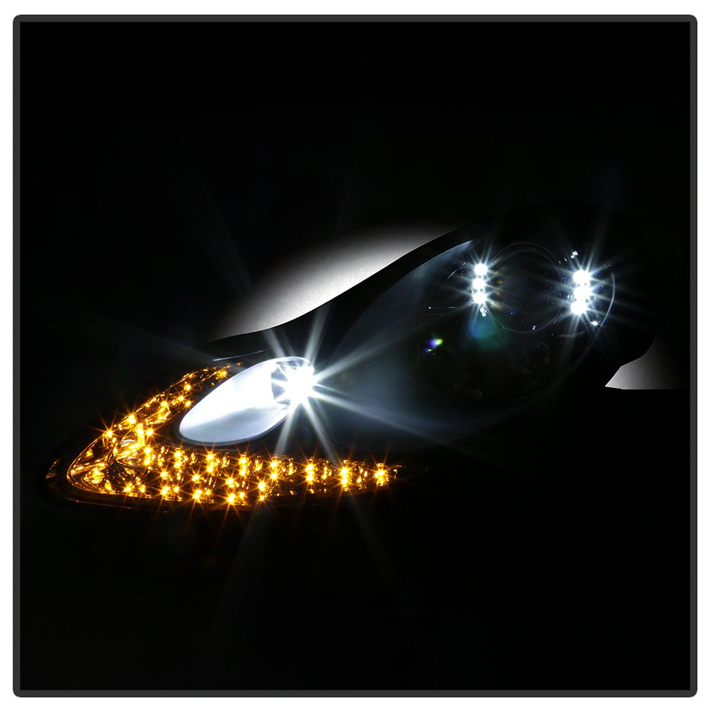 OEM Style Xtune Headlights (HD-JH-NA16-4D-OE-BK-R) (OE)