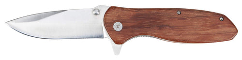 Quick and Easy Performance Tool W9366 Assisted Opening Pocket Knife with Stainless Steel Straight Edge Blade, Thumb Studs, and Pocket Clip