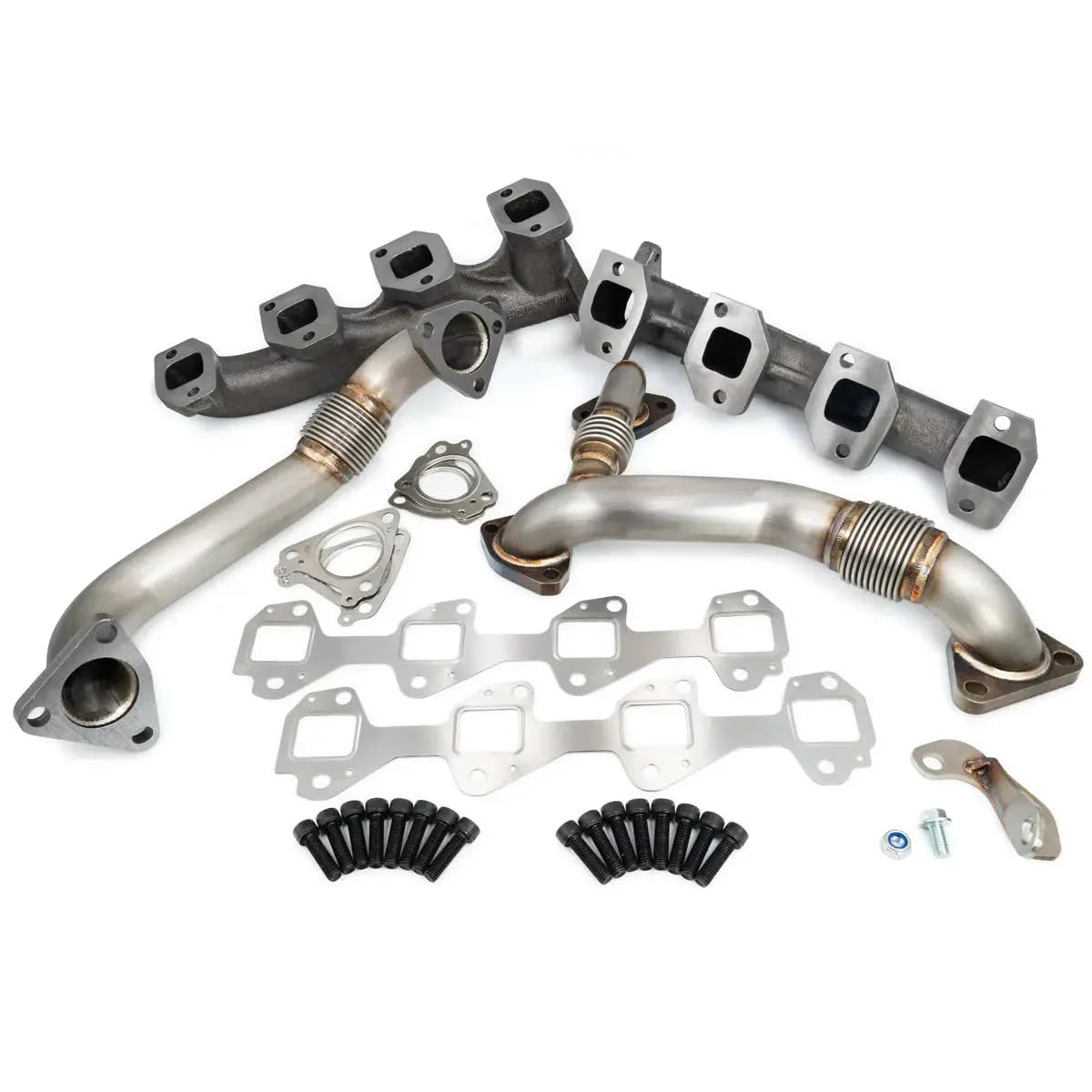 High-Flow Manifolds and Up-Pipes Kit Pacific Performance Engineering - 2017-2020+ GM 6.6L Duramax L5P