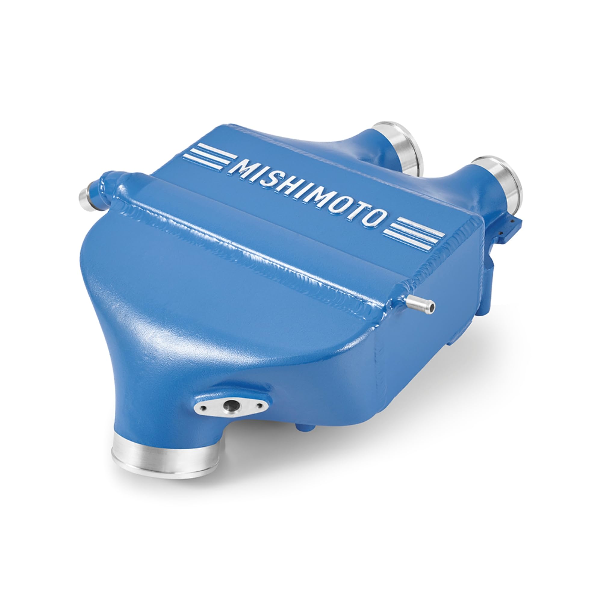 Mishimoto Performance Air-to-Water Intercooler MMINT-F80-15CYMB, Compatible With BMW F8X M3, M4, and M2, 2015-2020, Yas Marina Blue