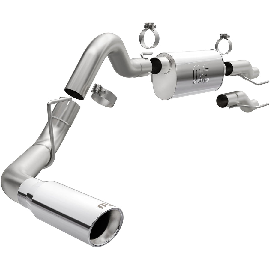 MagnaFlow Performance Exhaust System 19561: Cat-Back, Compatible with 2015-2023 Ford F-150, Street Series, Single Passenger Side Rear Exit Style 4in Tip Diameter