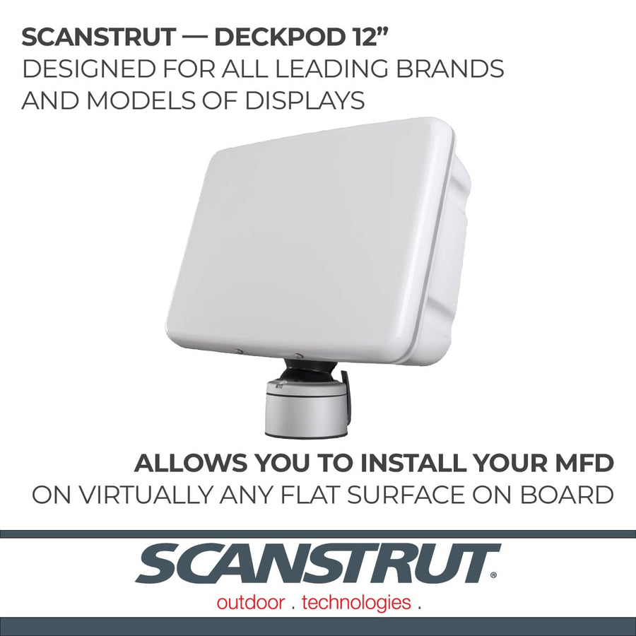 Scanstrut SPD-12-W ScanPod Deck Pod for displays up to 12"
