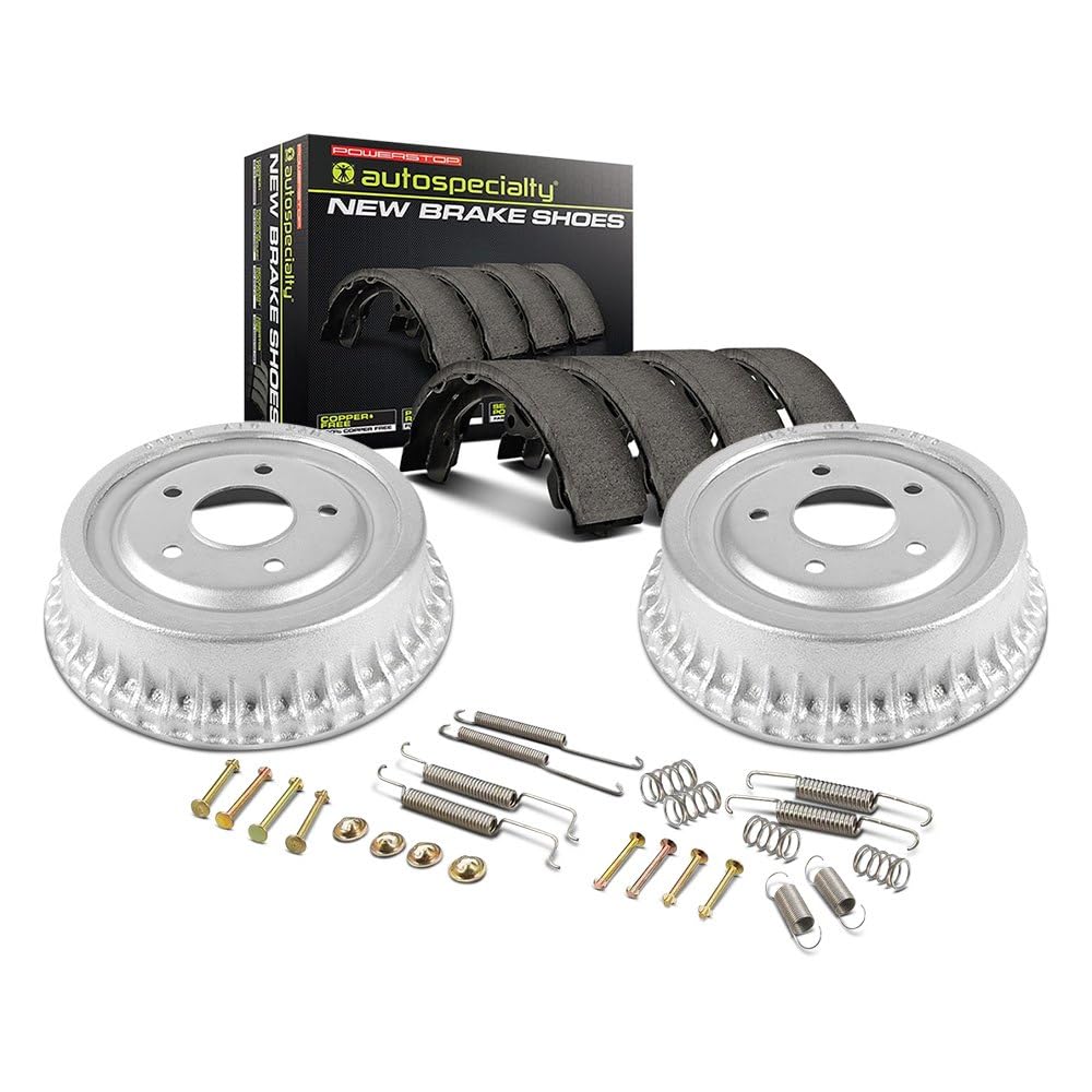Rear Brake Kit Power Stop For Scion xD 2008-2014 [Model Specific] Replacement Drum and Shoe Kit KOE15407DK