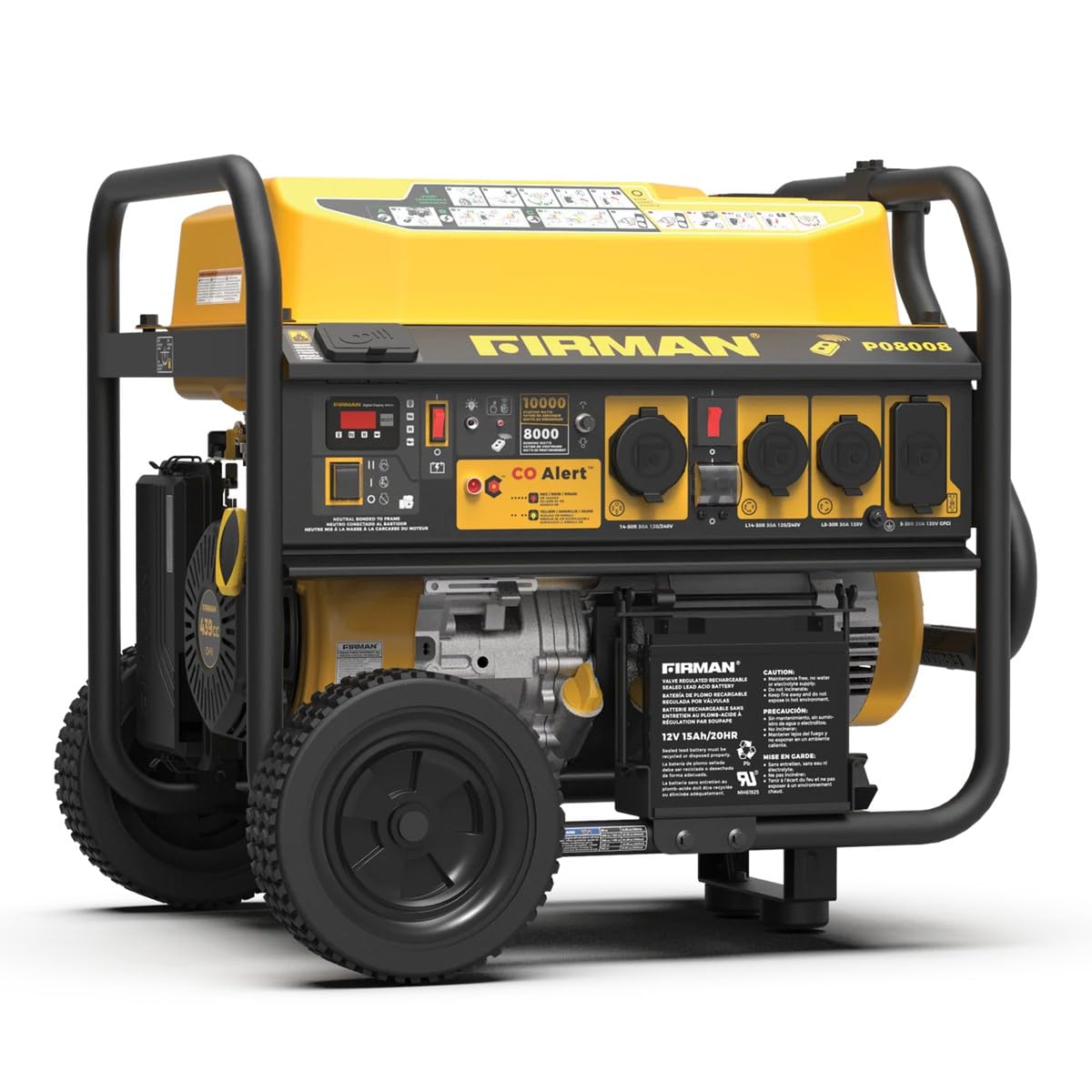 10000W FIRMAN P08008 Remote Generator - Quantity 1