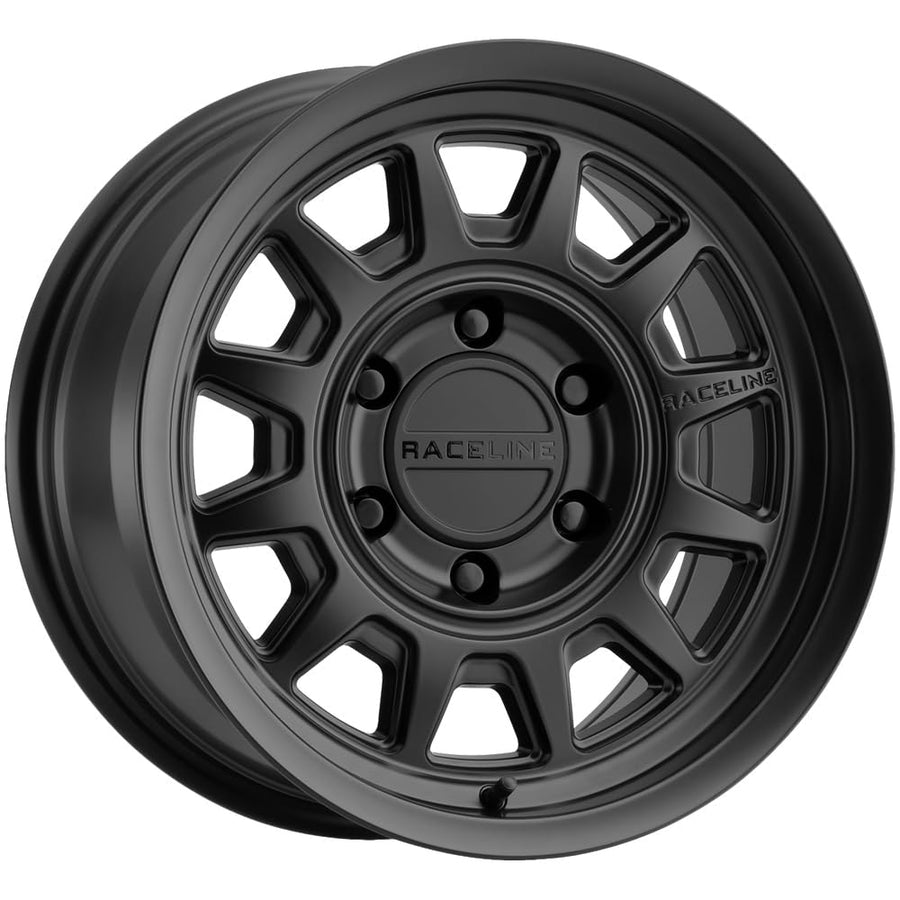 AERO HD Raceline Wheels Satin Black Wheel (17 x 9. inches /6 x 139 mm, -12 mm Offset)