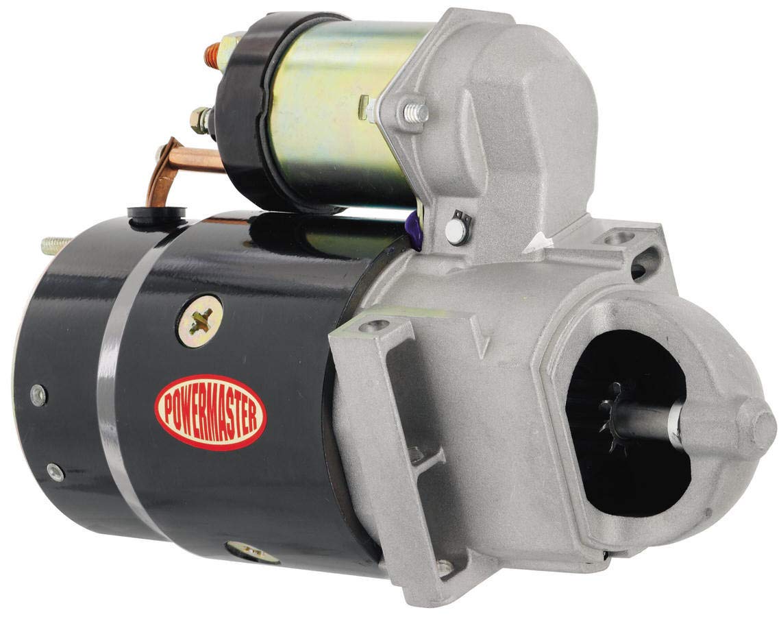 Original Look Hi-Torque Retro Powermaster Starter, Direct Drive, Black, 168 Tooth Flywheel