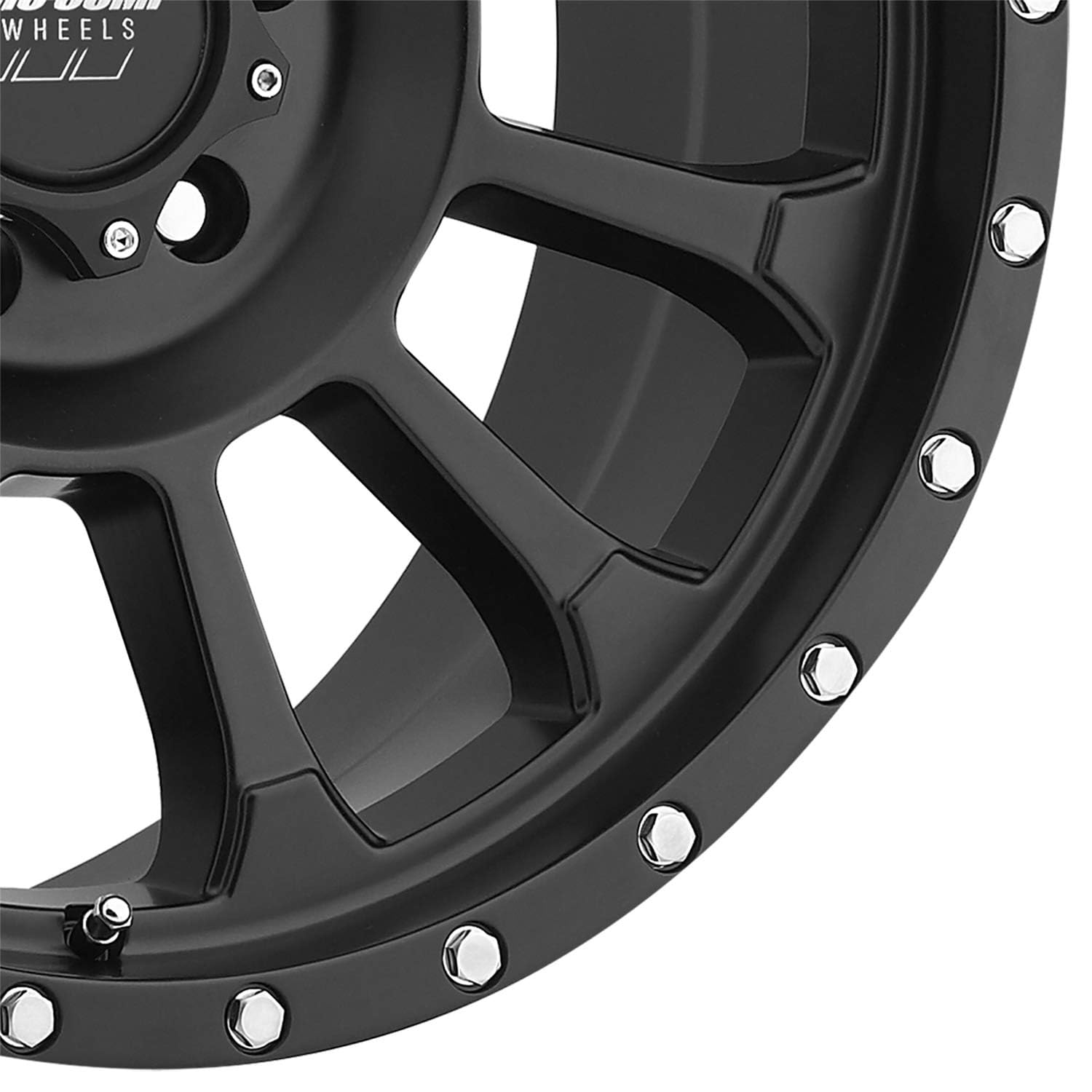 PXA34 Pro Comp Alloys 18X9 6X5.5 S-BLK 0MM - PXA5034-8983