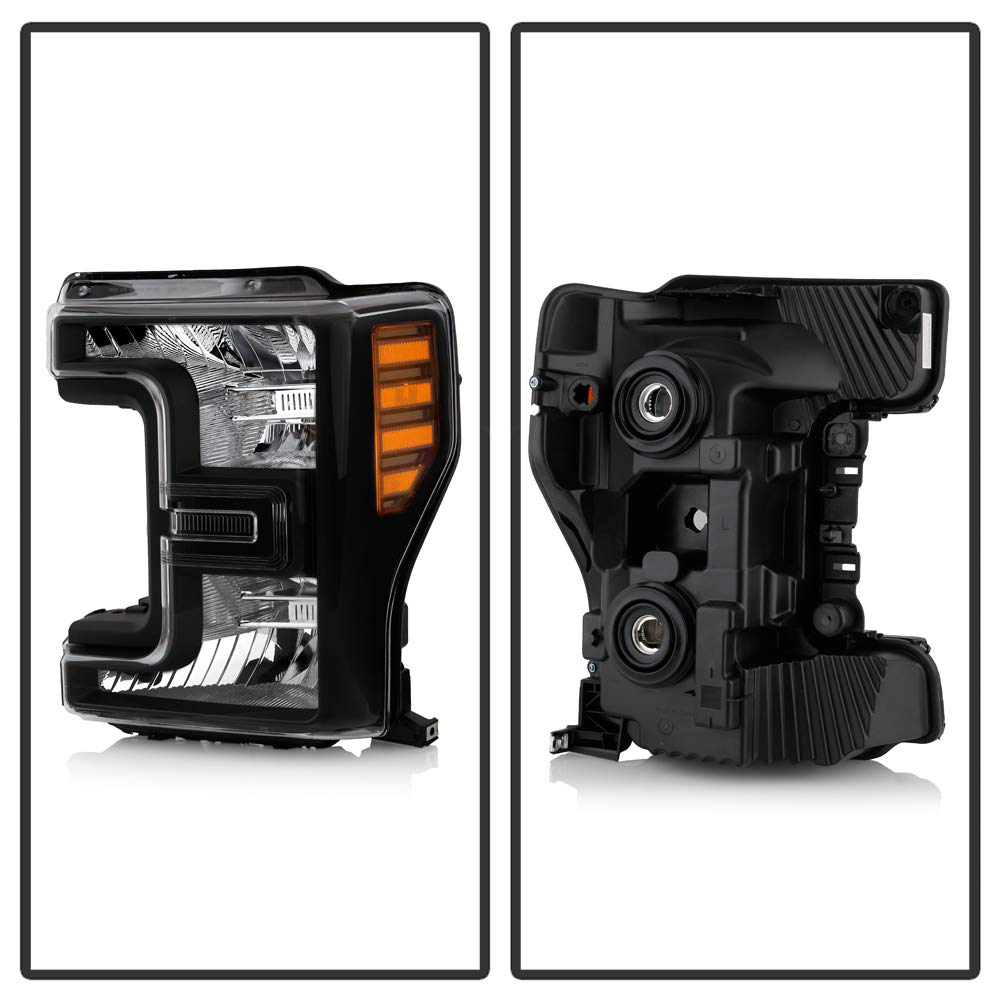 OEM Style Spyder Xtune - LED Headlight (HD-JH-FS17-AM-BK) (POE)