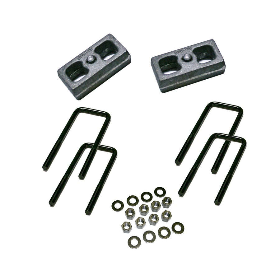 Superlift RealTruck 2" Block Kit for Dodge 1/2 Ton Pickup | Rear Lift Blocks, U-Bolts, & Hardware | 4027 | Fits 1969-2001 Dodge 1/2 Ton Pickups 4WD
