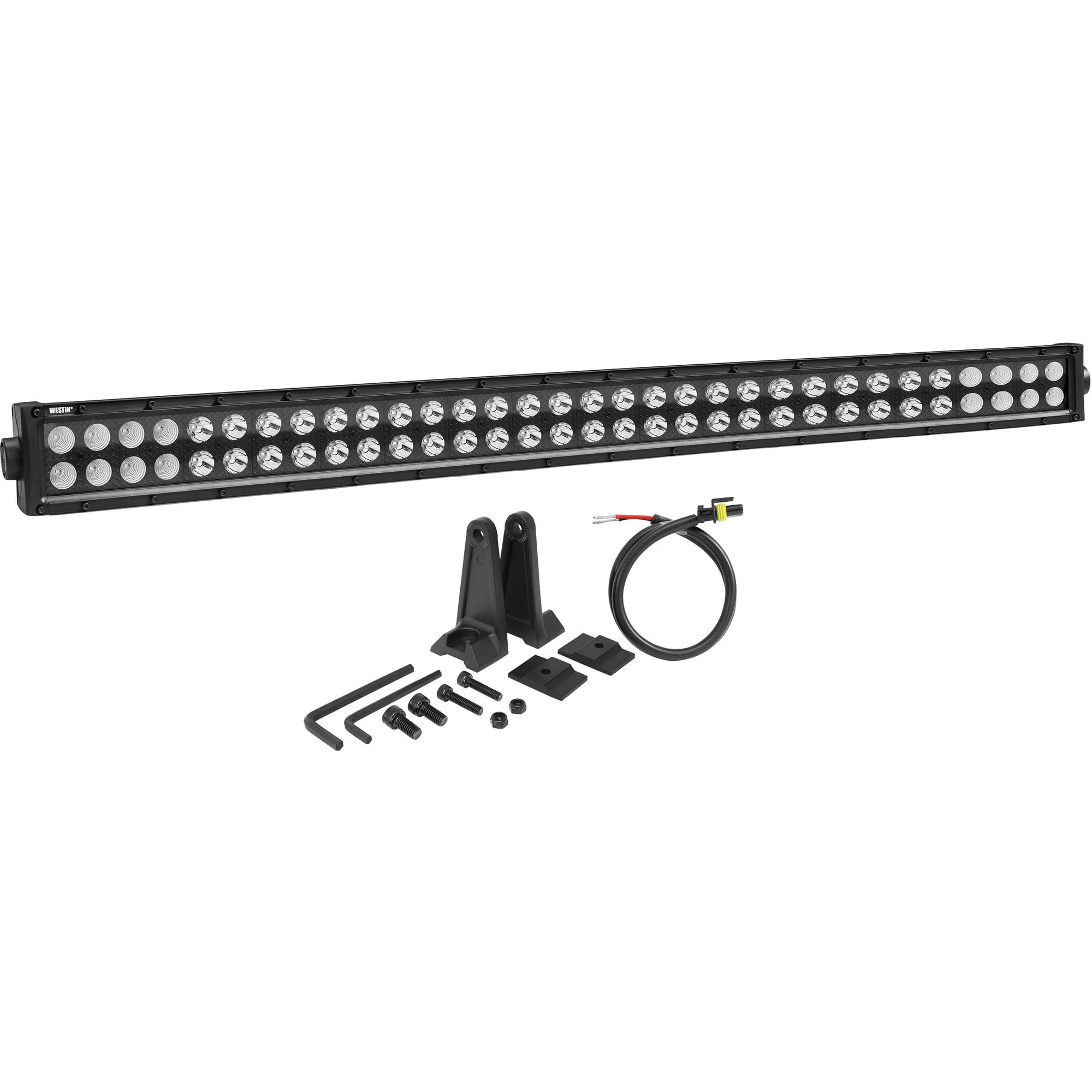 B-Force 09-12212-60C Westin Black Face 30 inch Double Row LED Light Bar with Combo Beam
