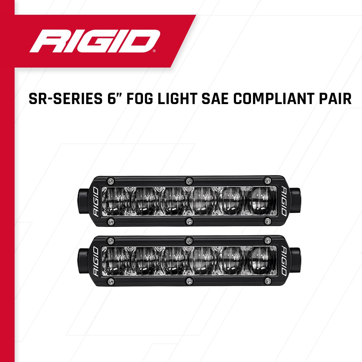 SAE 6IN FOG LIGHT SR-SERIES /2