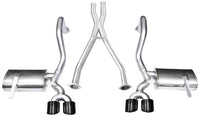 Cat-Back Exhaust System CORSA 14962BLK with X-Pipe