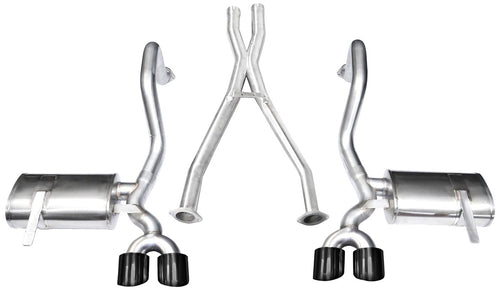 Cat-Back Exhaust System CORSA 14962BLK with X-Pipe