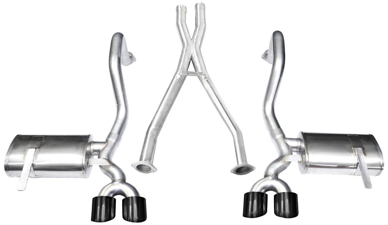 Cat-Back Exhaust System CORSA 14962BLK with X-Pipe