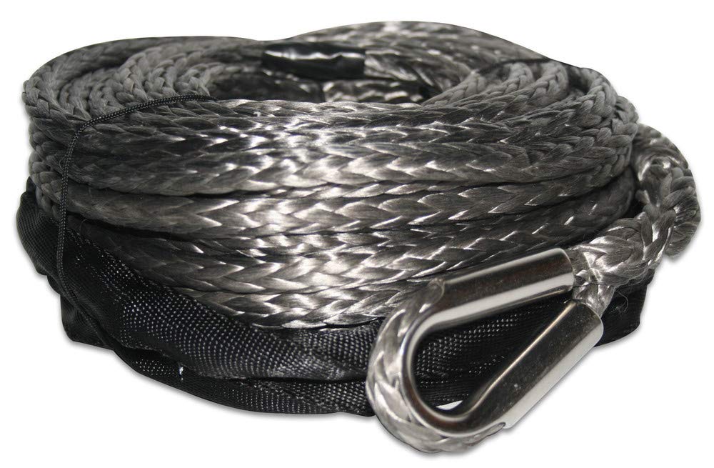 Synthetic Rope Bulldog Winch (20124), 10mm x 75'