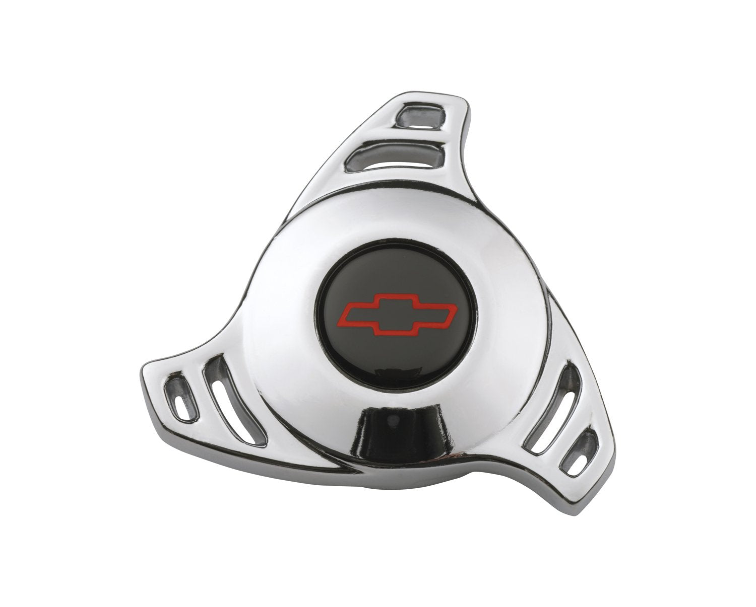 Chrome Air Cleaner Proform 141-323 Wing Nut with Large Hi-Tech Red Bowtie Logo for 1/4-20" Thread