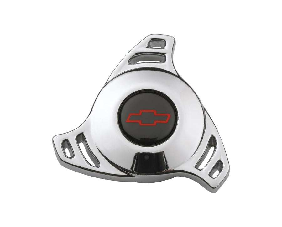 Chrome Air Cleaner Proform 141-323 Wing Nut with Large Hi-Tech Red Bowtie Logo for 1/4-20" Thread