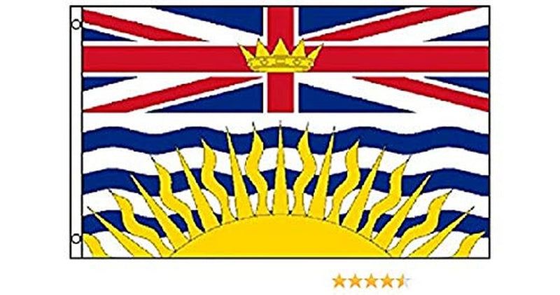 9" x 18" Taylor Made BC Provincial Flag