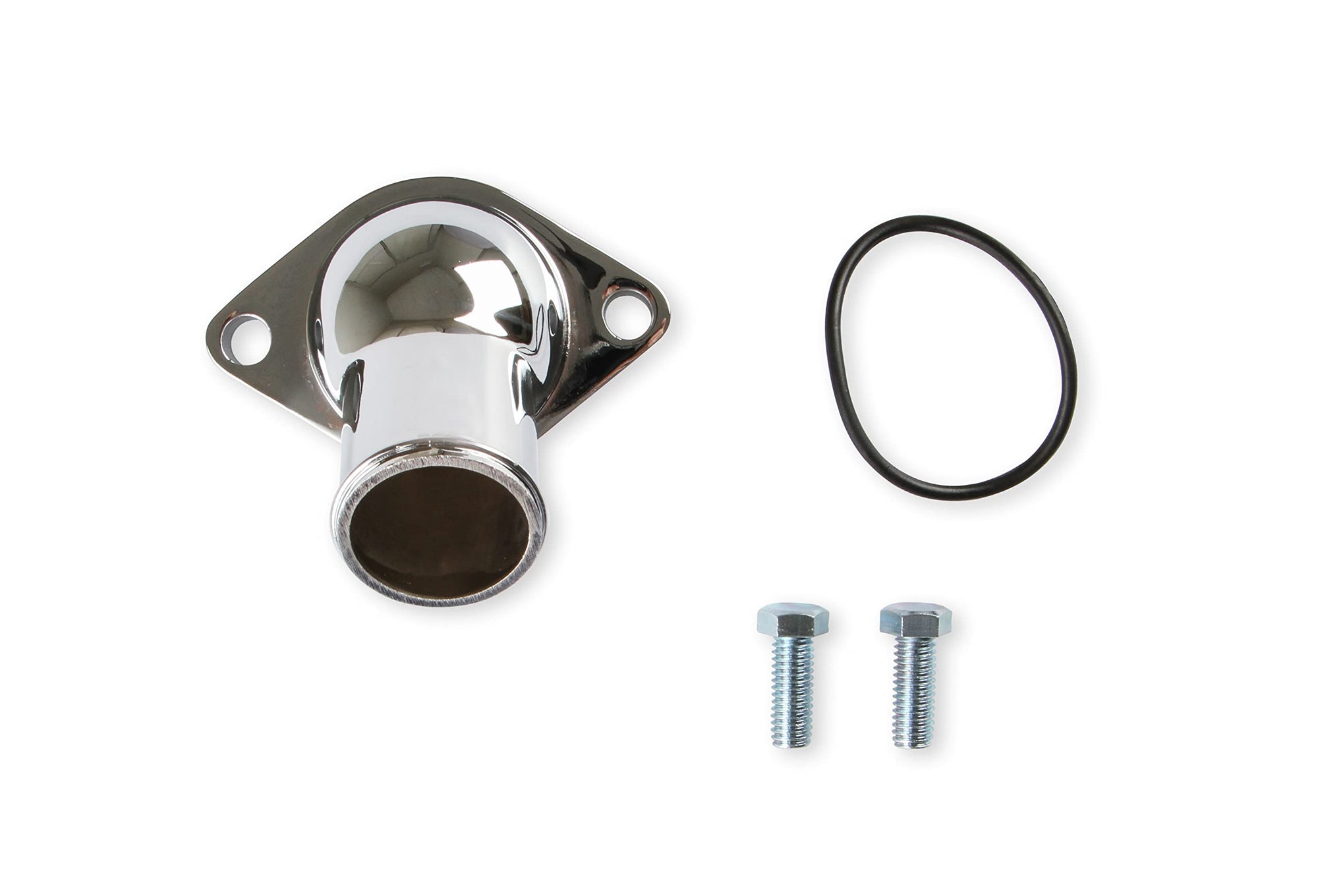 Chrome Plated Mr. Gasket 2660 Water Neck O-Ring Style