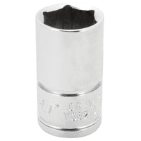 1/4 Drive Performance Tool W36210 Chrome 6-Point Socket, 10mm