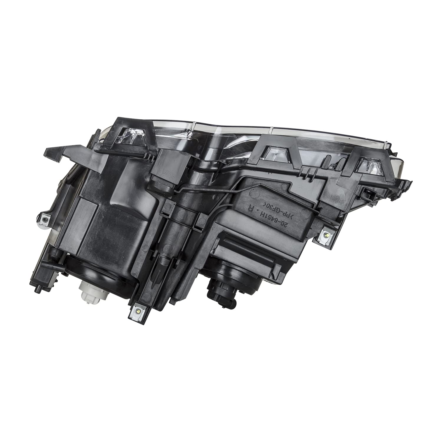 Right TYC Headlight Assembly Compatible with 2002-2005 BMW 3 Series
