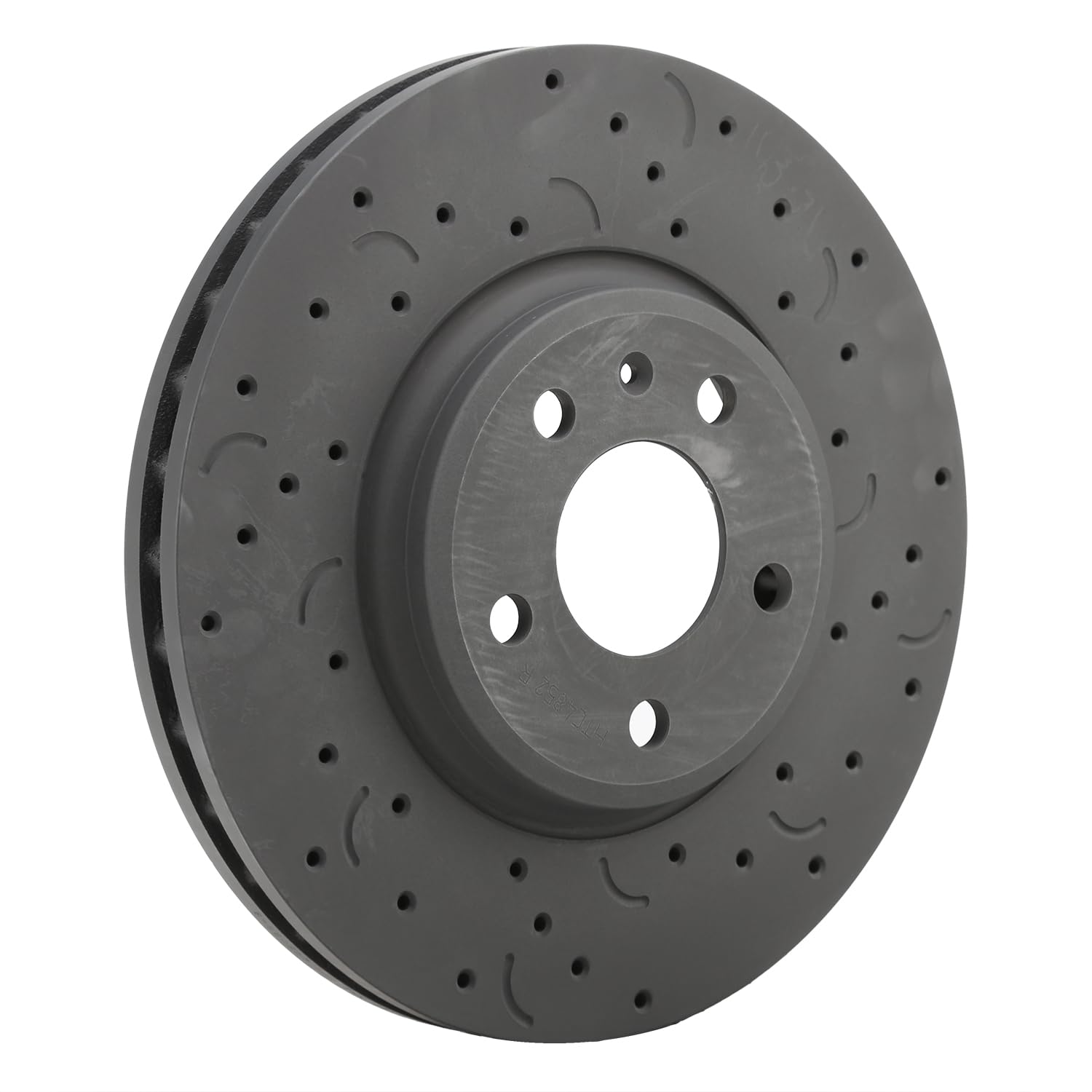 Hawk Performance Cross-Drilled and Slotted HTC4852 Talon Rotors