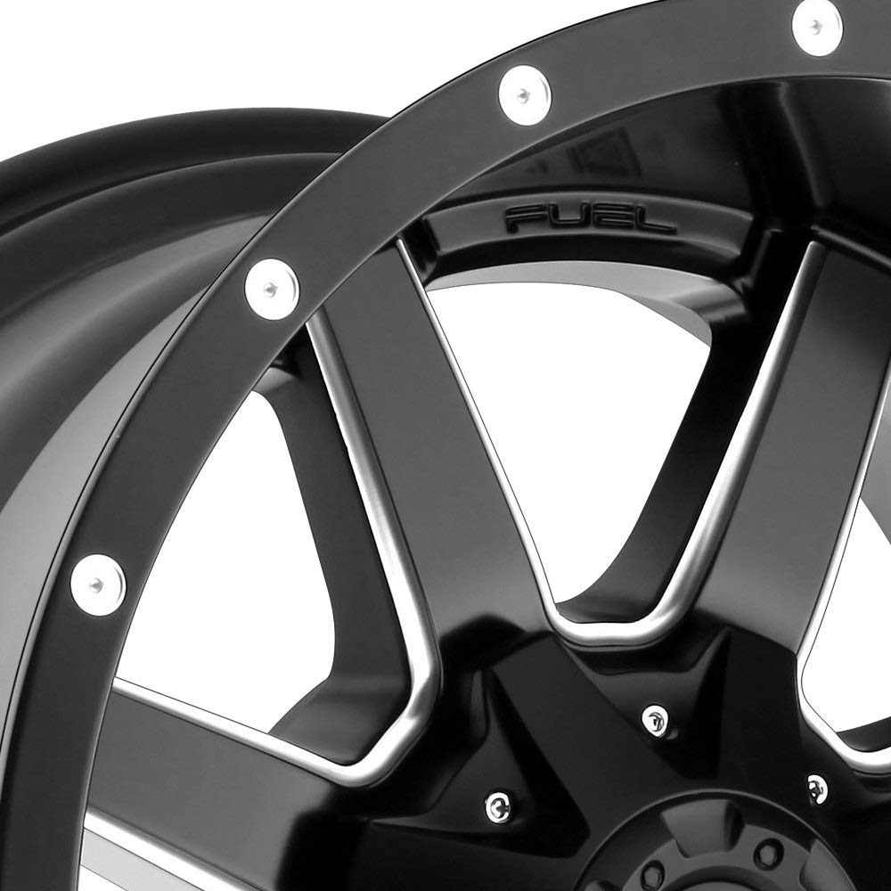 MAVERICK FUEL OFF-ROAD 20X10 5X5.5/150 4.79-18mm MATTE BLACK MILLED - D53820007047