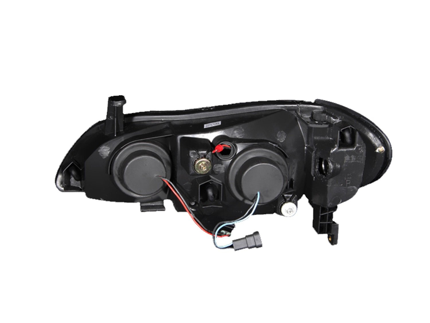 Infiniti I30 Anzo USA 121077 Projector with Halo Black Headlight Assembly - (Sold in Pairs)