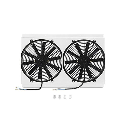Mishimoto Performance Aluminum Fan Shroud MMFS-CK-67 Fits Chevrolet C/K Truck 1967-1972 Silver