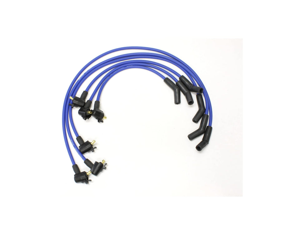 Pertronix 806324 Blue Flame-Thrower 8mm Spark Plug Wire for 6-Cylinder for 4.0L Ranger/Explorer
