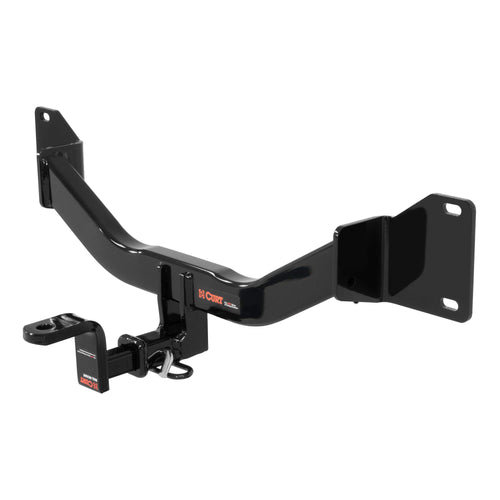 CURT Class 1 Trailer Hitch with Ball Mount, 1-1/4-In Receiver, Black Fits Select BMW Vehicles