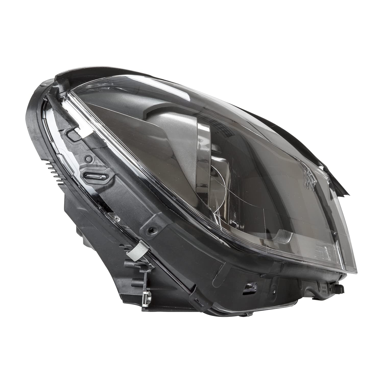 Right TYC Headlight Assembly Compatible with 2012-2015 Mercedes Benz C-Class