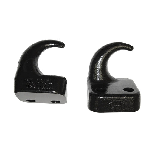 Tow Hook, Rugged Ridge 11236.03 Front; 97-06 Jeep Wrangler TJ
