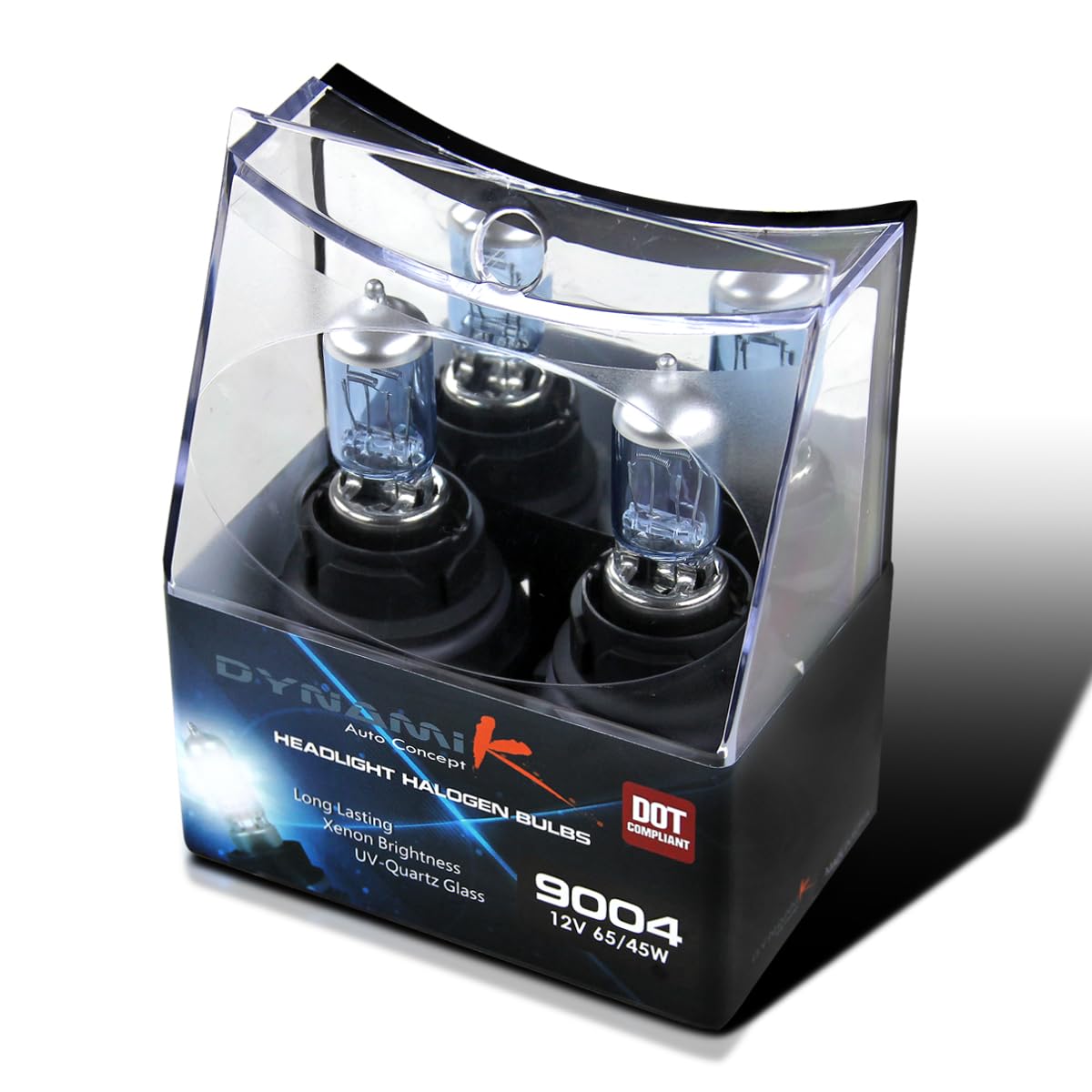 2 Piece Spec-D Tuning 9004 HB1 Hi/Low Beam Head Lights Halogen Replacement, Left + Right Pair