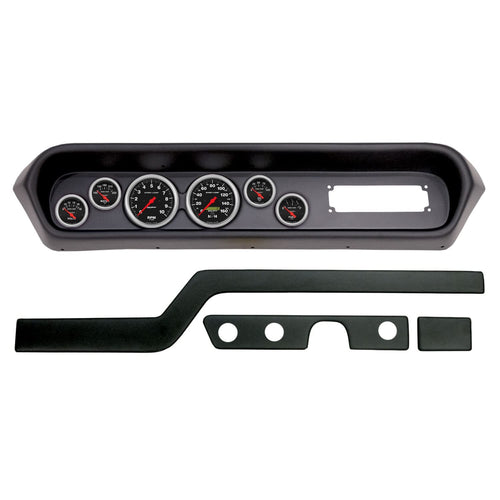 AutoMeter Dash Kit Direct Fit, (3 3/8" X2, 2 1/16" X4), Pontiac GTO/Lemans 64-65, Sport-Comp (2108-11)